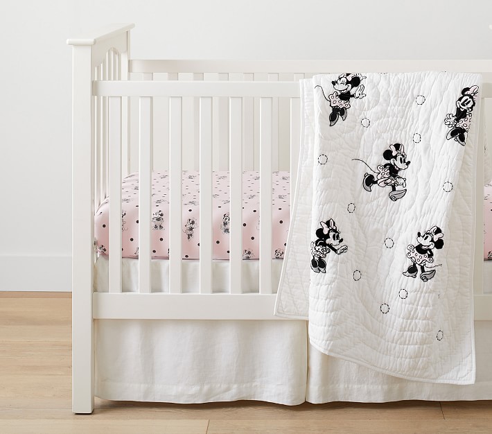 Disney Minnie Mouse Baby Bedding Set Pottery Barn Kids