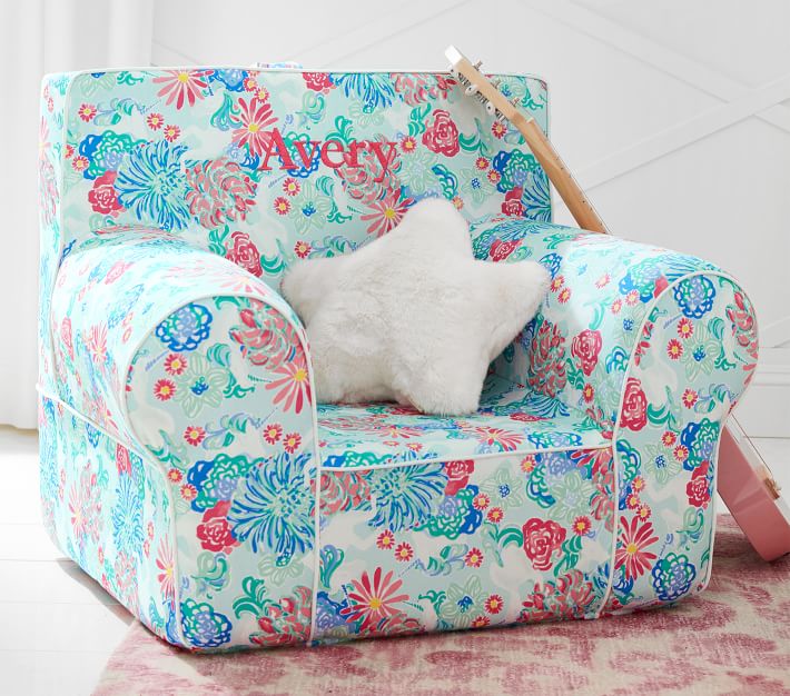 pottery barn lilly pulitzer chair