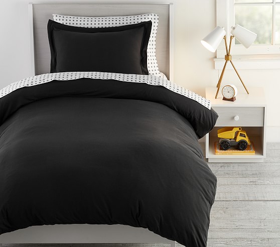 pottery barn jersey duvet