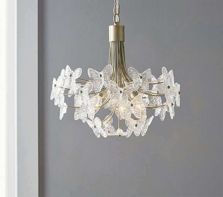 crystal butterfly chandelier