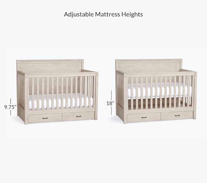 Rory 4-in-1 Convertible Storage Crib | Pottery Barn Kids