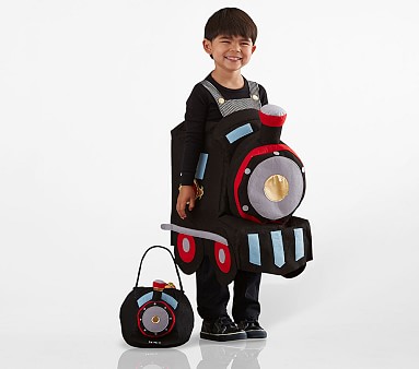 Toddler 3D Train Halloween Costume | Pottery Barn Kids
