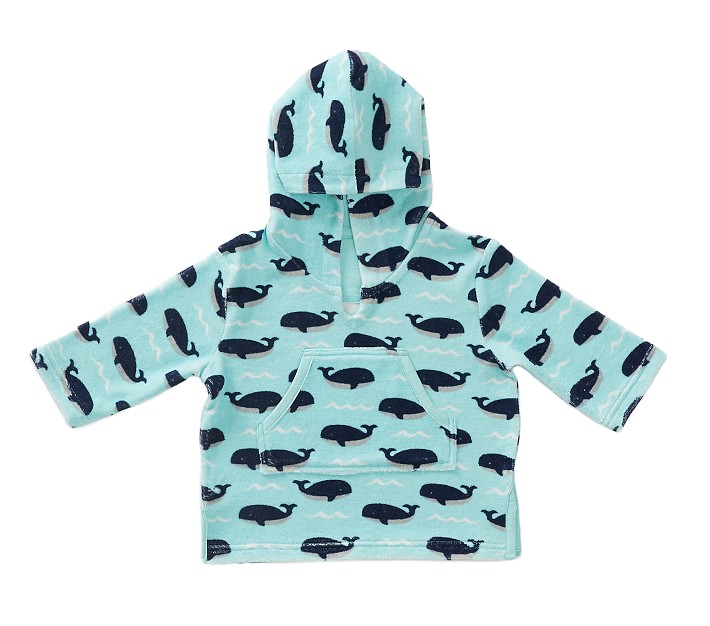 Whale Baby Beach Cover Up Pottery Barn Kids