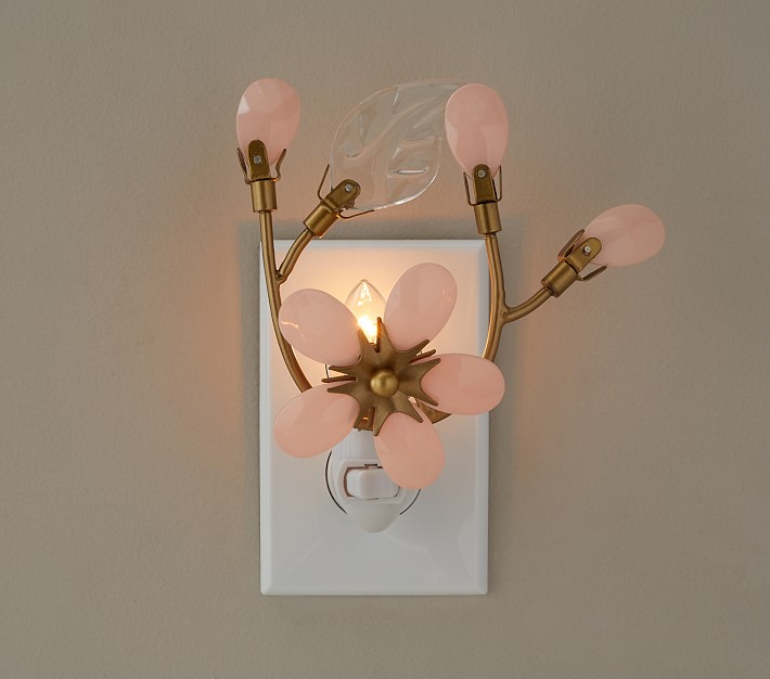 floral night light