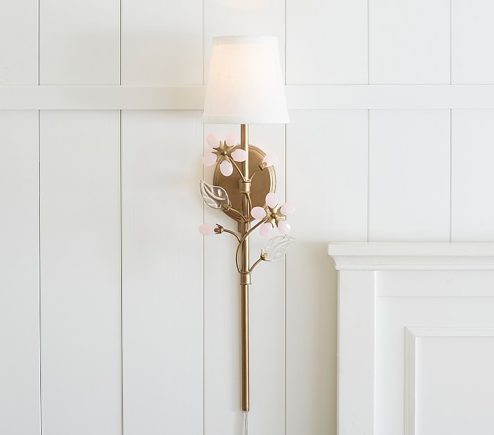 flower sconce