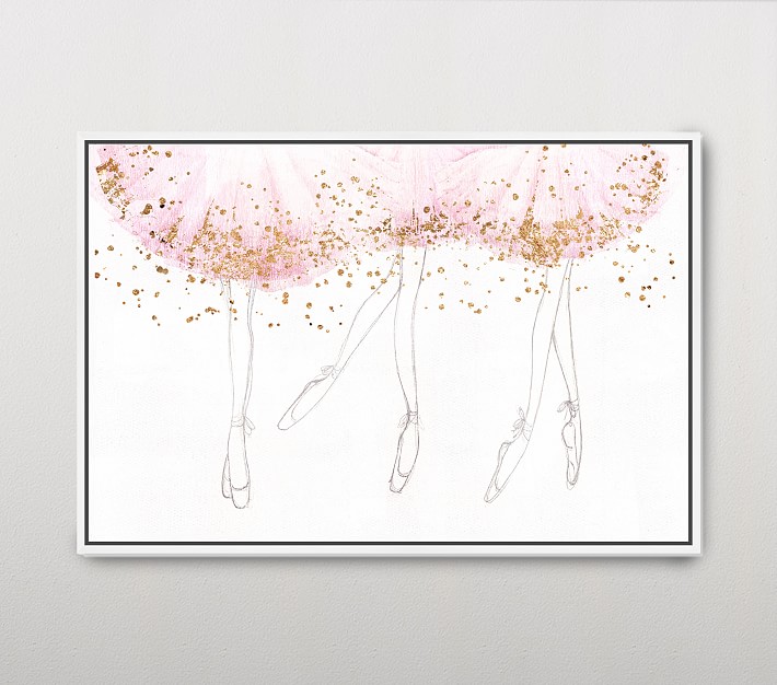 Ballerina Movement Wall Art | Pottery Barn Kids