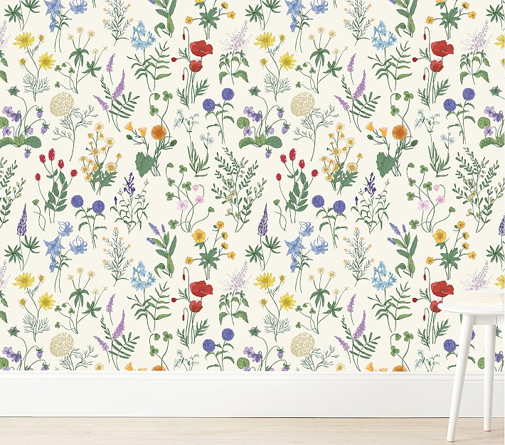 Wallpaperie Sadie's Summer Wallpaper | Pottery Barn Kids