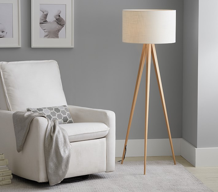 tripod directors floor lamp