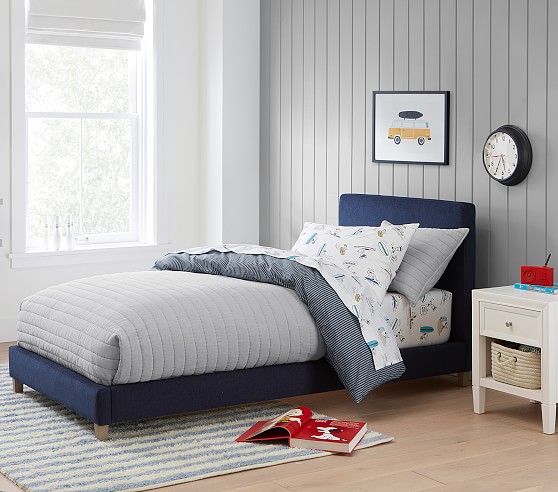 Payton Upholstered Kids Bed | Pottery Barn Kids