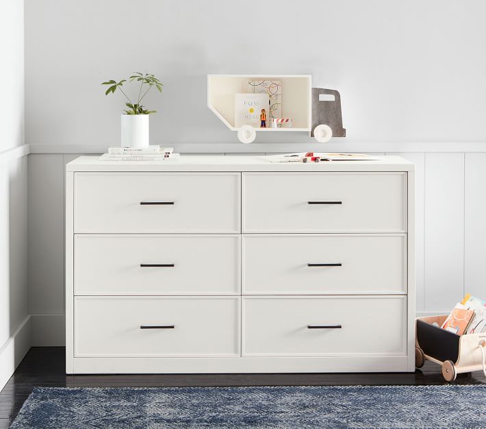 Modern Farmhouse ExtraWide Dresser Pottery Barn Kids