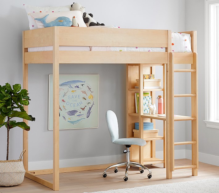 Nash Loft Bed Pottery Barn Kids