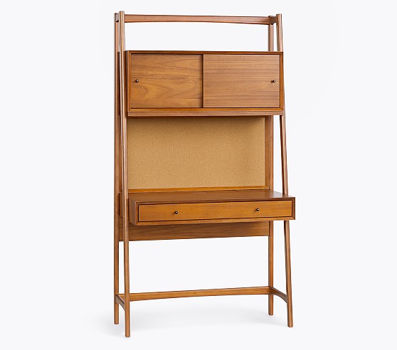 midcentury modern wall desk