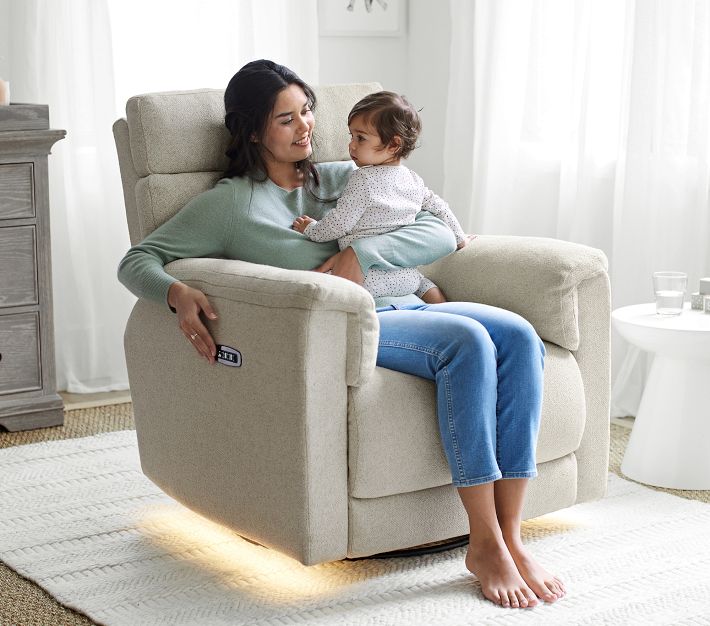 Dream Deluxe Power Nursery Recliner Chair Pottery Barn Kids