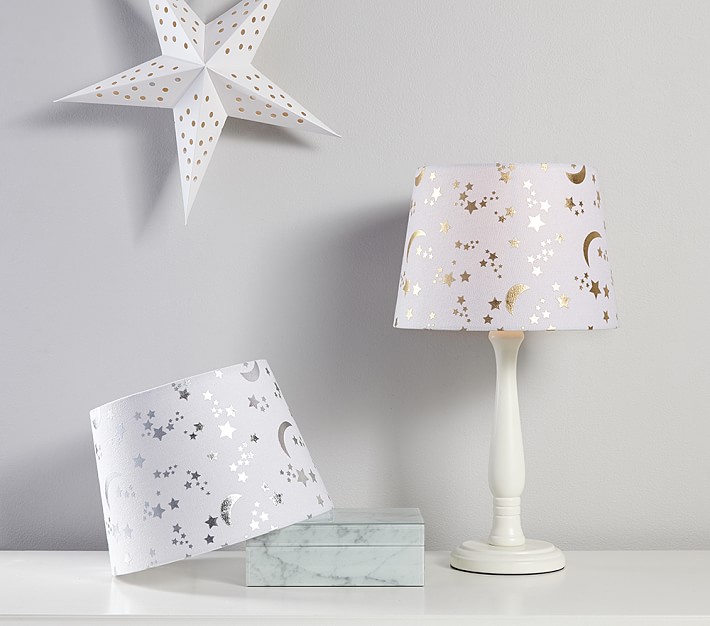 moon and stars lamp shade