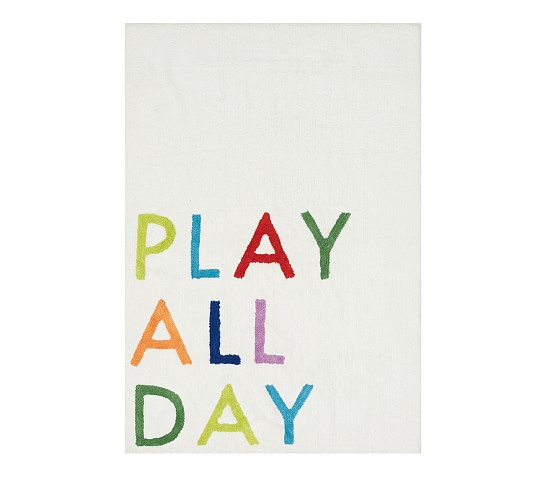 Machine Washable Play All Day Rug | Pottery Barn Kids