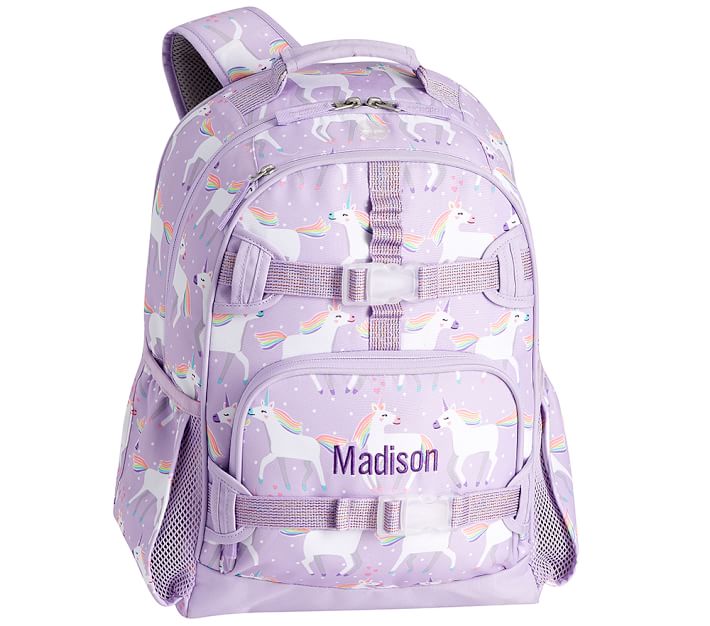 Lavender Unicorn Parade Kids Backpacks Pottery Barn Kids