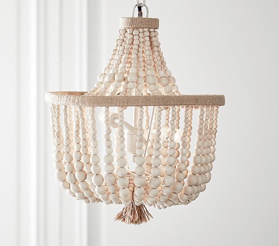 beaded chandelier for nursery