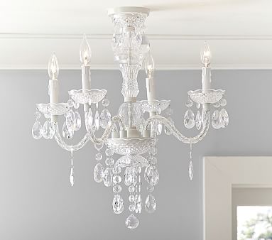 bella crystal flush mount