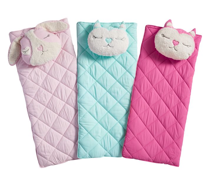 Cozy Plush Kids Sleeping Bags Pottery Barn Kids