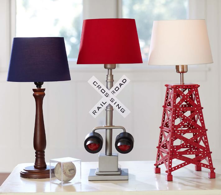 railroad crossing lamp pottery barn