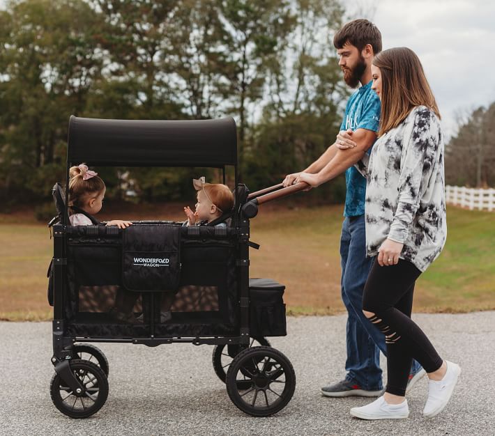 w2 multifunctional double stroller wagon