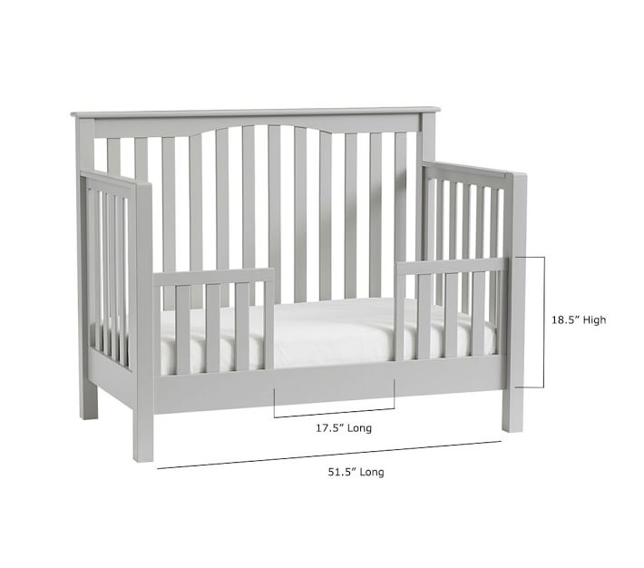 Kendall 4In1 Toddler Bed & Conversion Kit Pottery Barn Kids