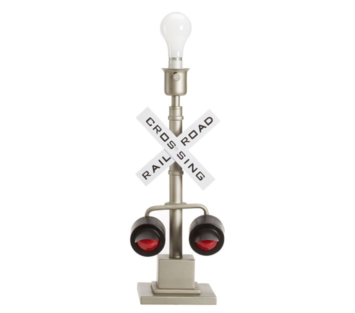 railroad crossing lamp pottery barn