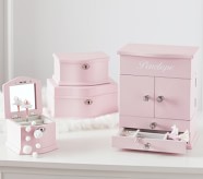 abigail jewelry box large pink