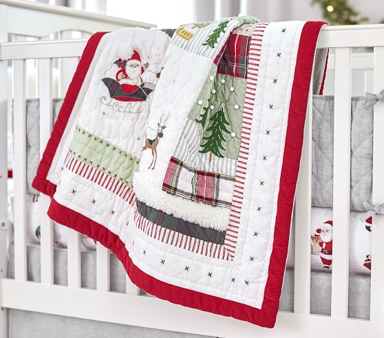 christmas cot duvet