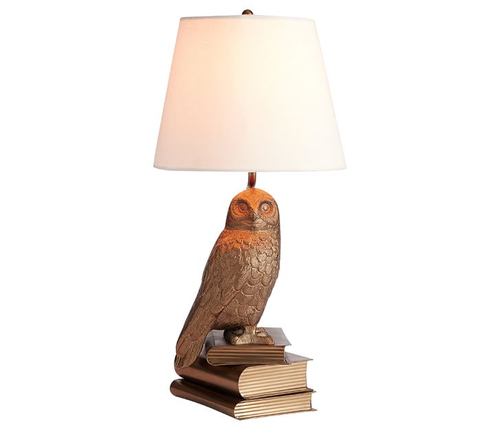 pottery barn owl lamp