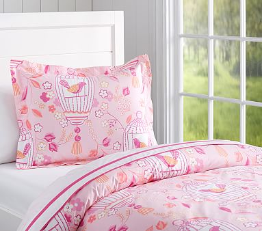 Birdcage Kids' Duvet Cover | Pottery Barn Kids