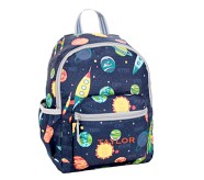 포터리반 키즈 초등 가방 (초등 선물 추천) Potterybarn Mackenzie Navy Solar System Galaxy Packaway Backpack