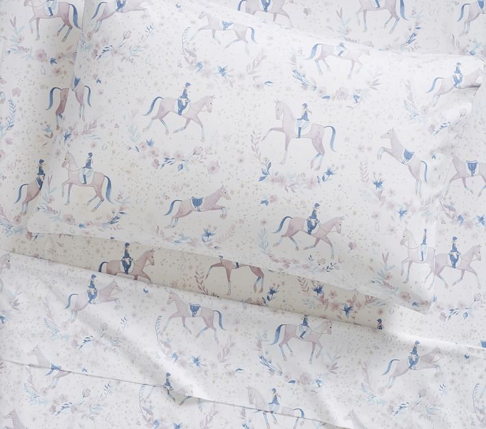 Ellie Horse Kids' Sheet Set Pottery Barn Kids
