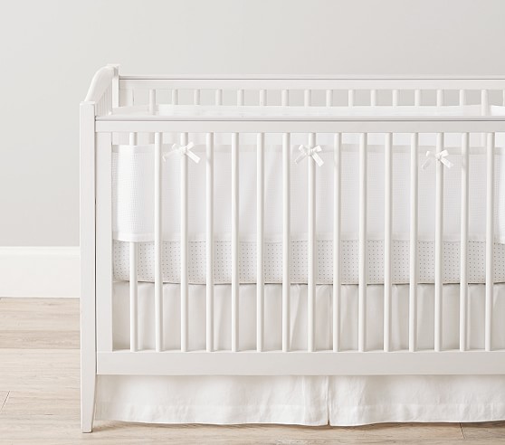 organic mesh crib bumper