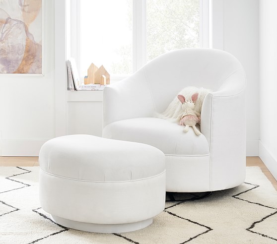 monica swivel glider