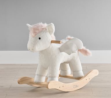 llama rocker pottery barn