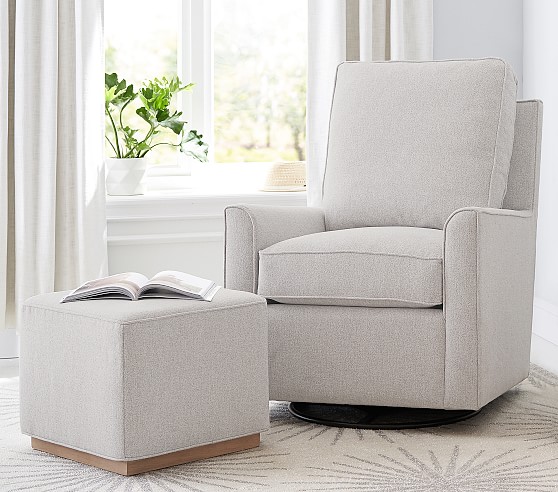 pottery barn glider nursery