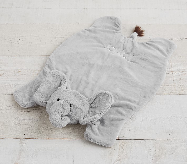 elephant plush play mat