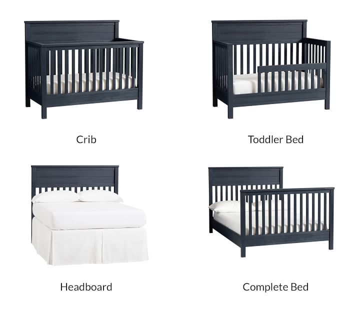 how to convert 4 in 1 crib to full bed