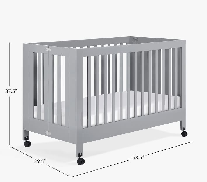 babyletto maki folding crib