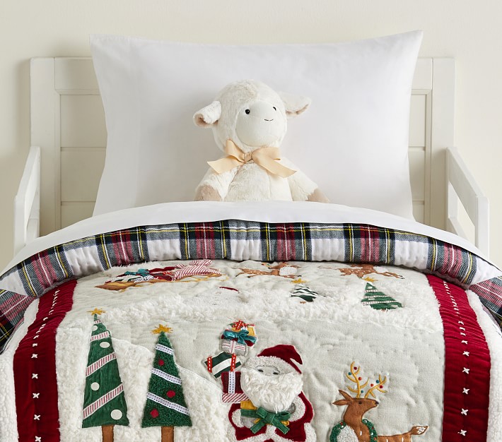 merry santa quilt