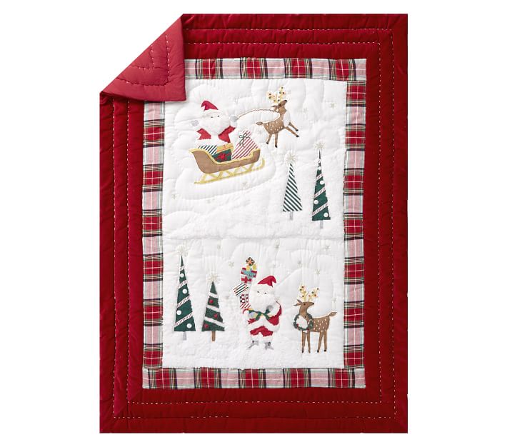 merry santa quilt