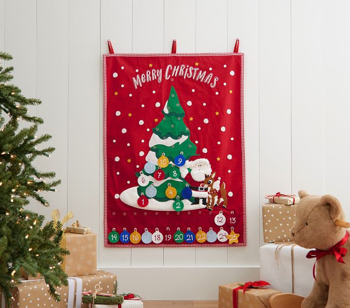 Rudolph® Christmas Advent Calendar Pottery Barn Kids