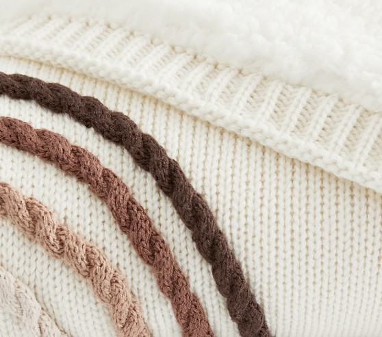 NAACP Give Back Tonal Rainbow Baby Blanket | Pottery Barn Kids