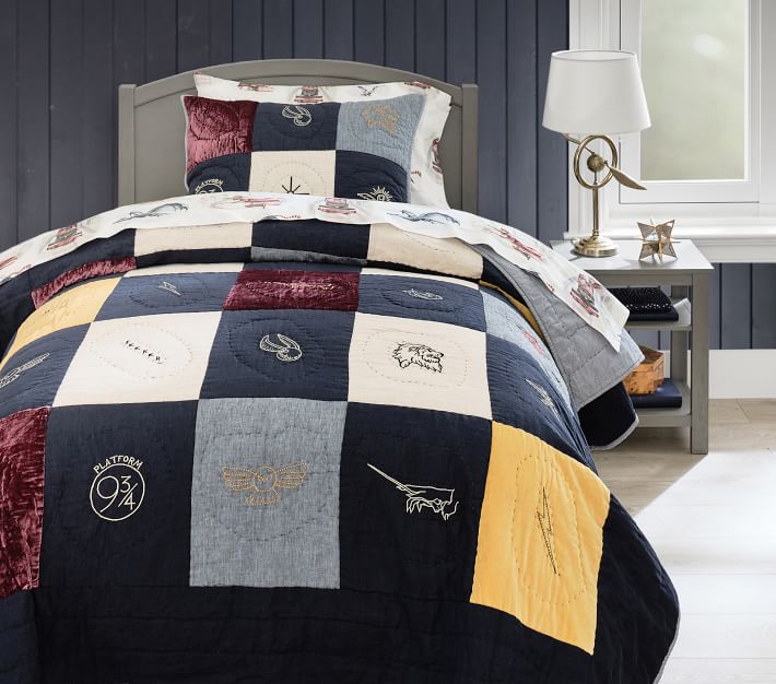 Harry Potter™ Patchwork Quilt \u0026 Shams 