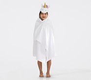 unicorn bath towel set