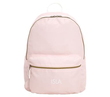 Colby Solid Blush Backpacks | Pottery Barn Kids