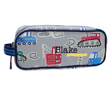 Mackenzie Jax Construction Glow-in-the-Dark Pencil Case | Pottery Barn Kids