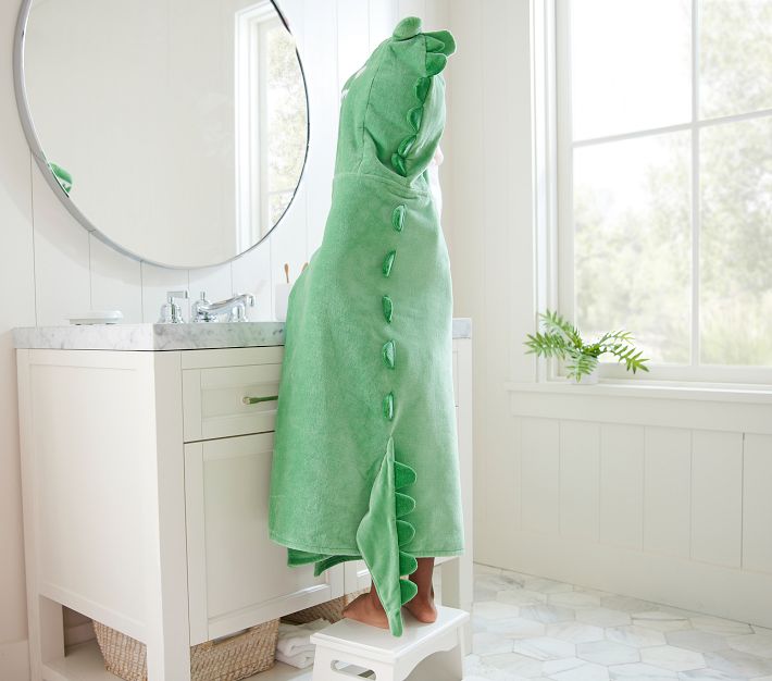 Crocodile Kid Hooded Towel Pottery Barn Kids