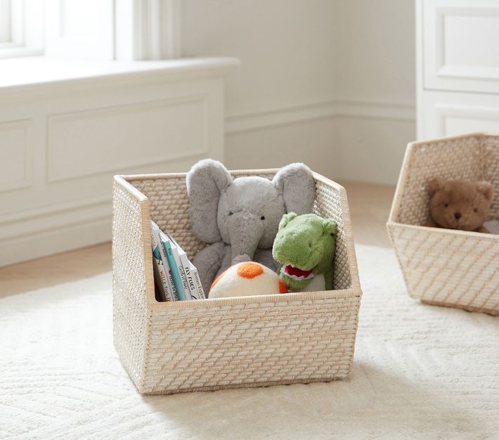 Quinn Stackable Bins, Set of 2 Pottery Barn Kids